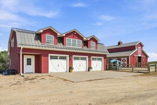 Beautiful 3 car, extra-large garage (36'x48') with loft above. Never completed but there is plumbing and electric to this space which could easily be finished for guest space or mother-in-law suite above garage
