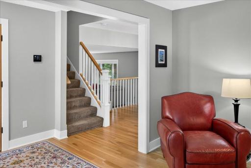 Main Hallway. Notice the beautiful White Oak Flooring!