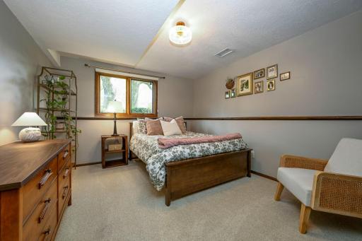 Bedroom 3 is on lower level and spacious.