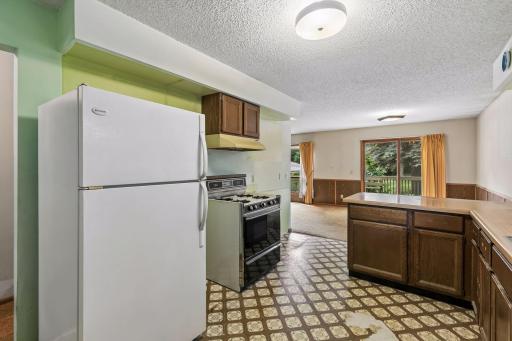 Stove, hood and refrigerator are all in working order