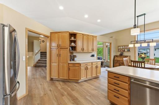 Pantry and Separate Area for a Coffee Bar