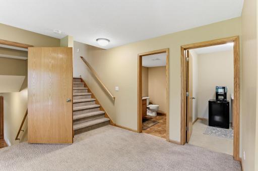 Downstairs there is an Additional 1/2 Bath & Laundry Room.