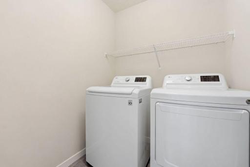 Upper-level laundry!