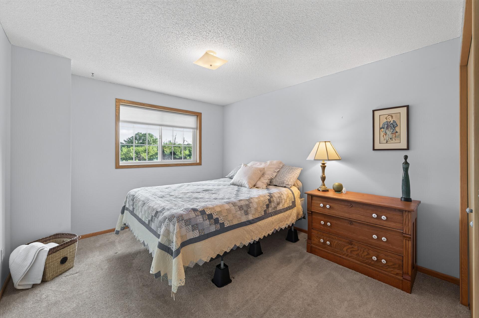 Both bedrooms have spectacular views