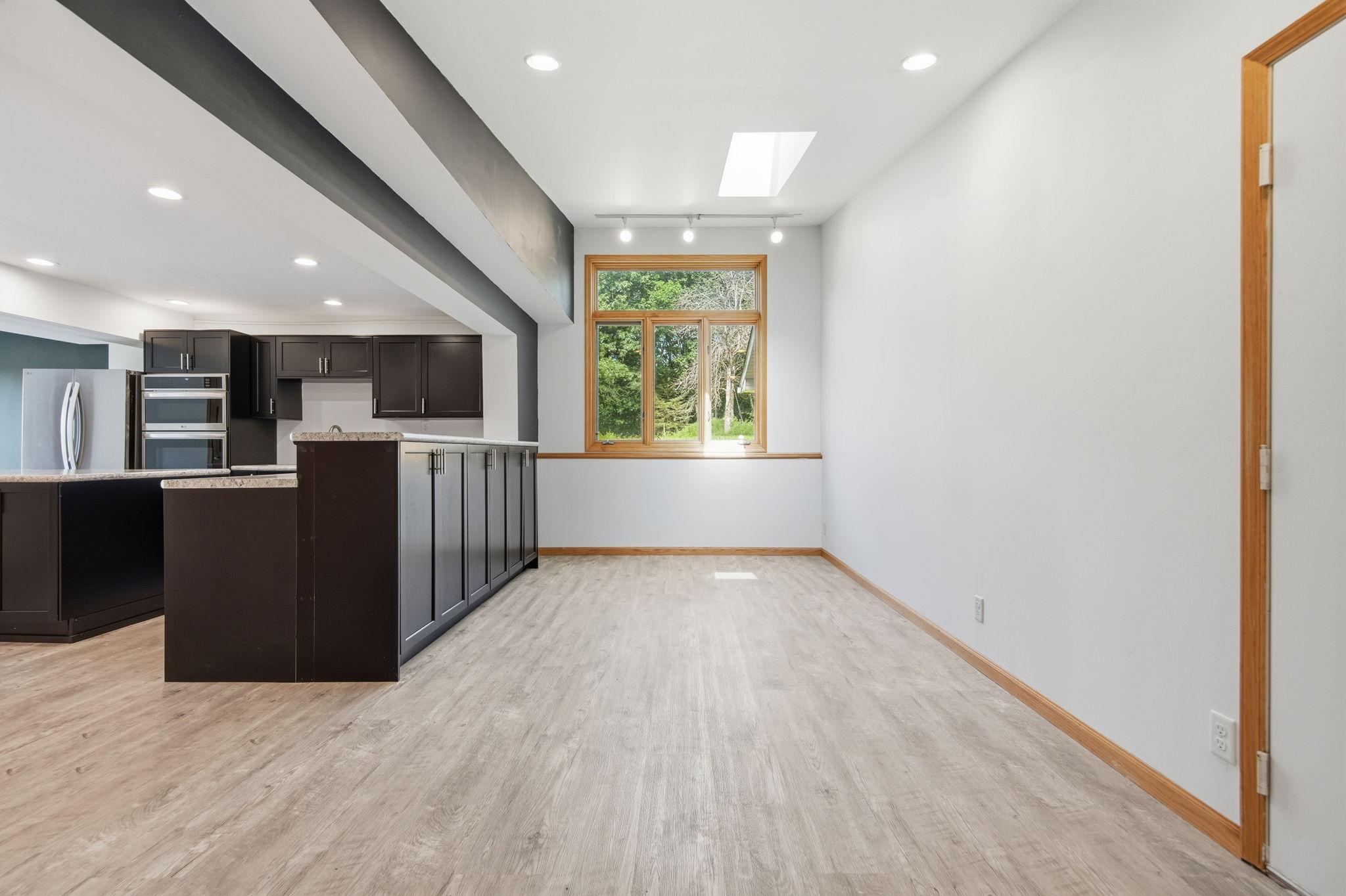 This area of the home was recently remodeled. While the owners plans changed, their nice renovation is your gain.