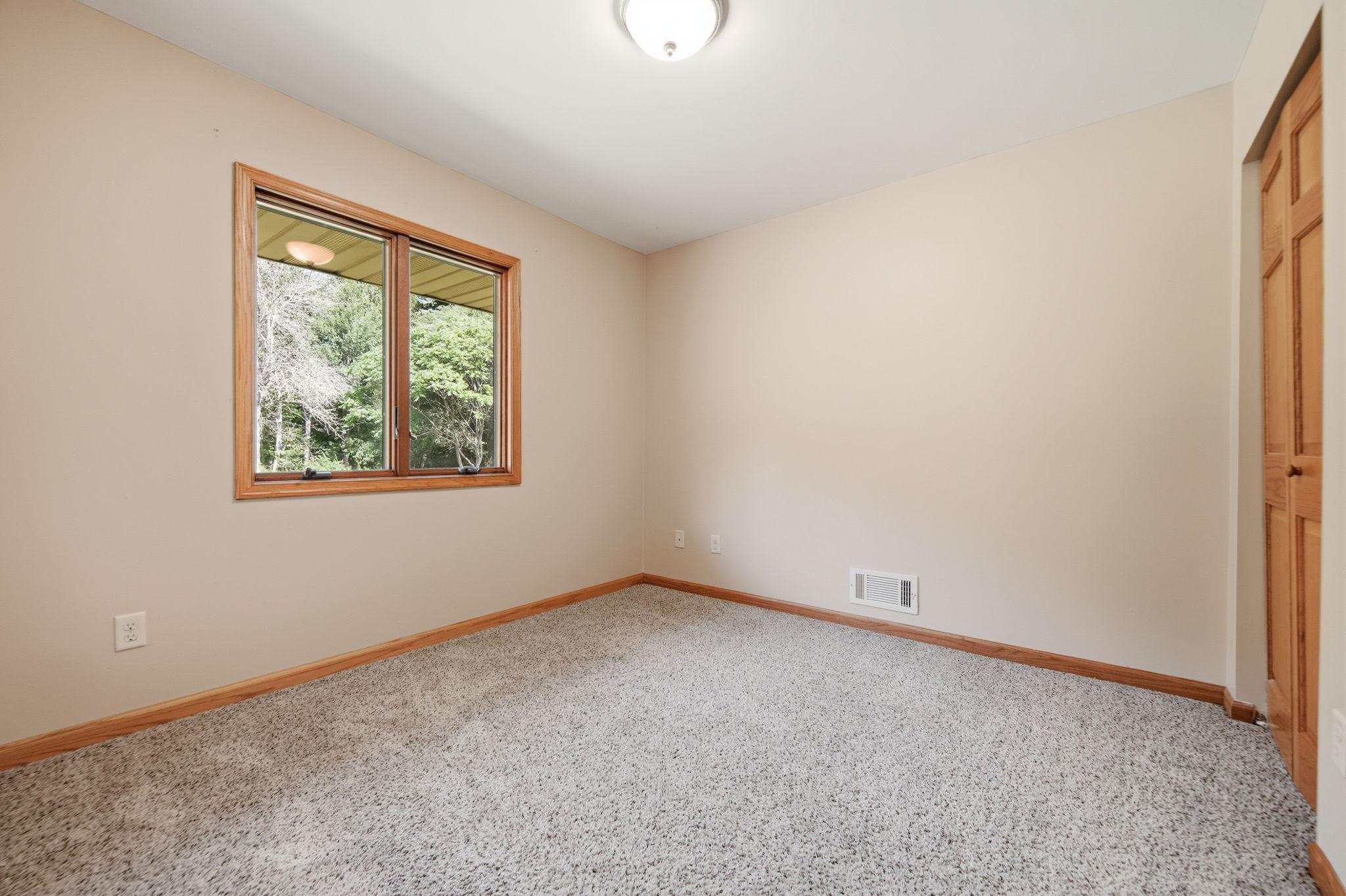 This is the third bedroom on the upper level.