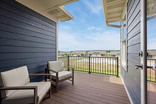 Enjoy the cool WI evenings on your private deck