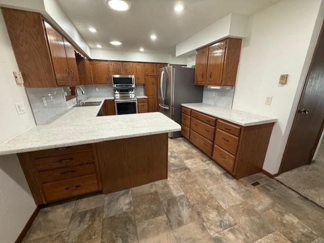 Kitchen, granite countertops
