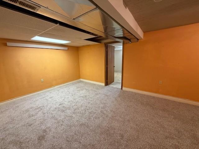 Rec room in bsmt
