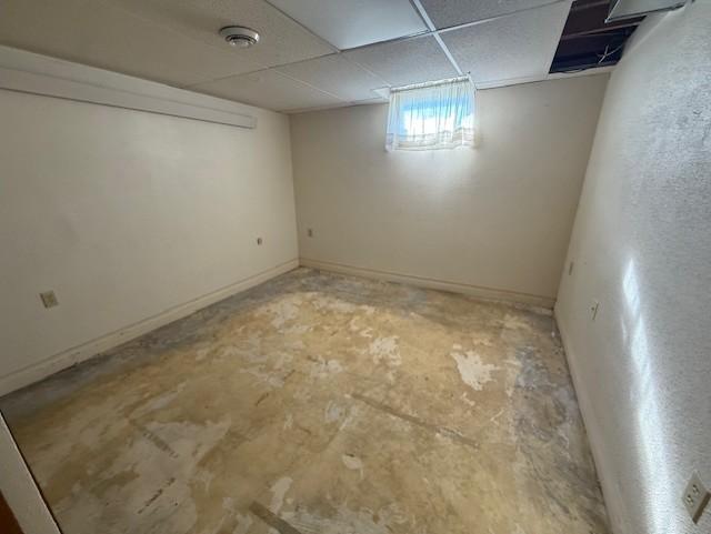 bonus room #2 - bsmt - carpet removed