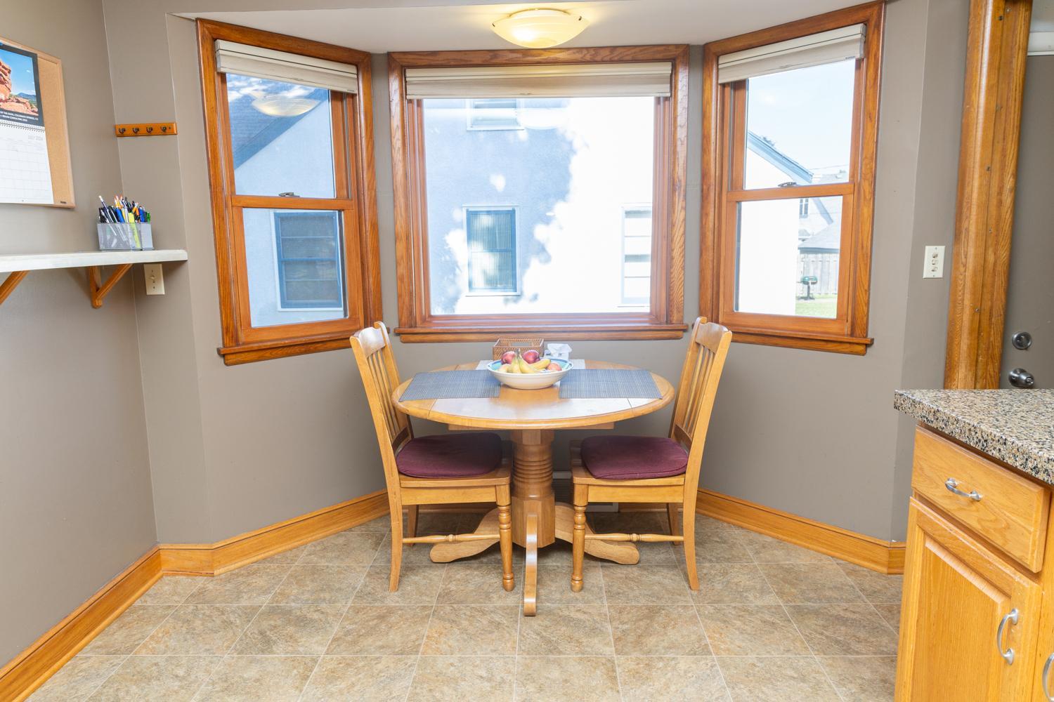 Breakfast Nook in Kitchen