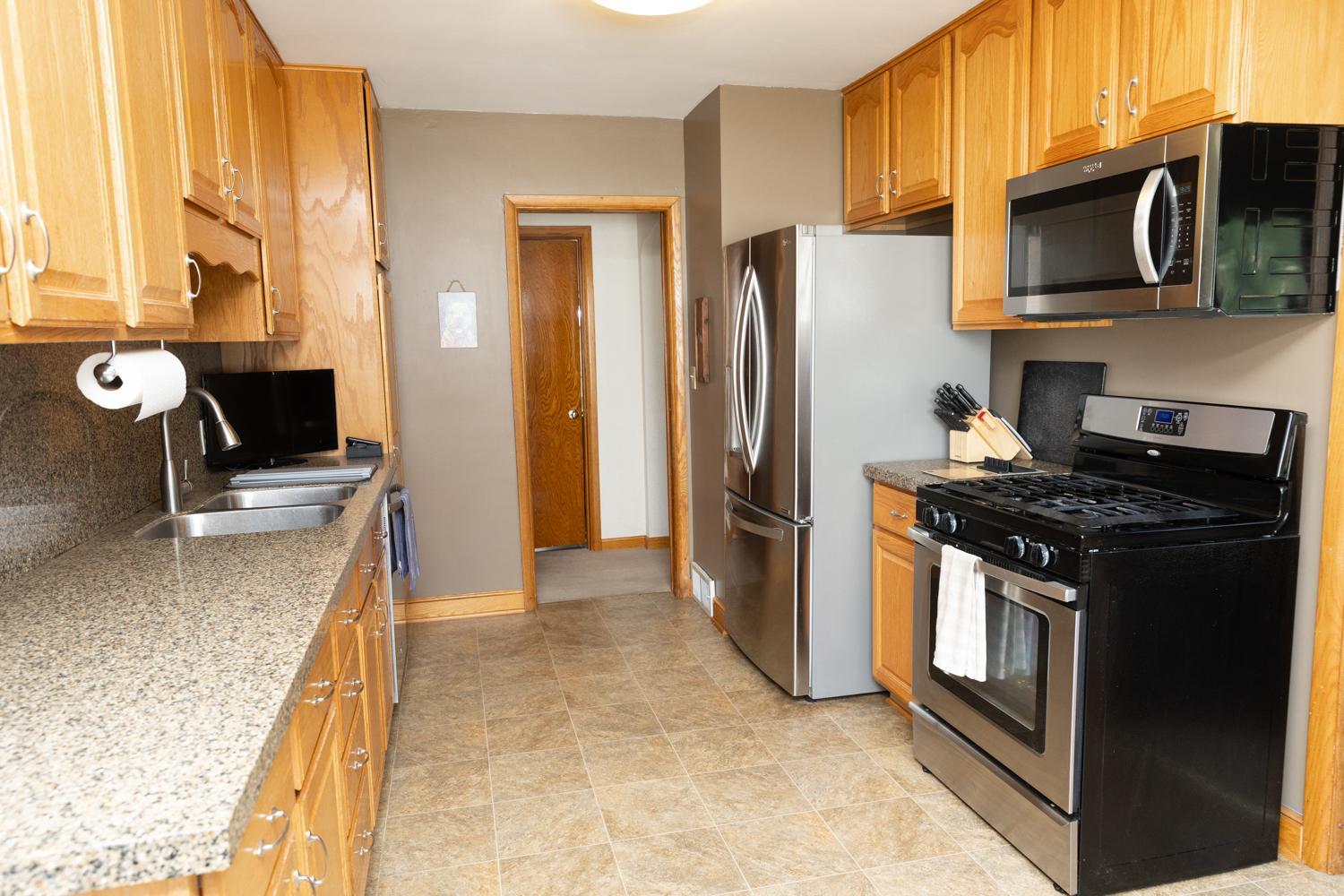 Updated Kitchen with stainless appliances