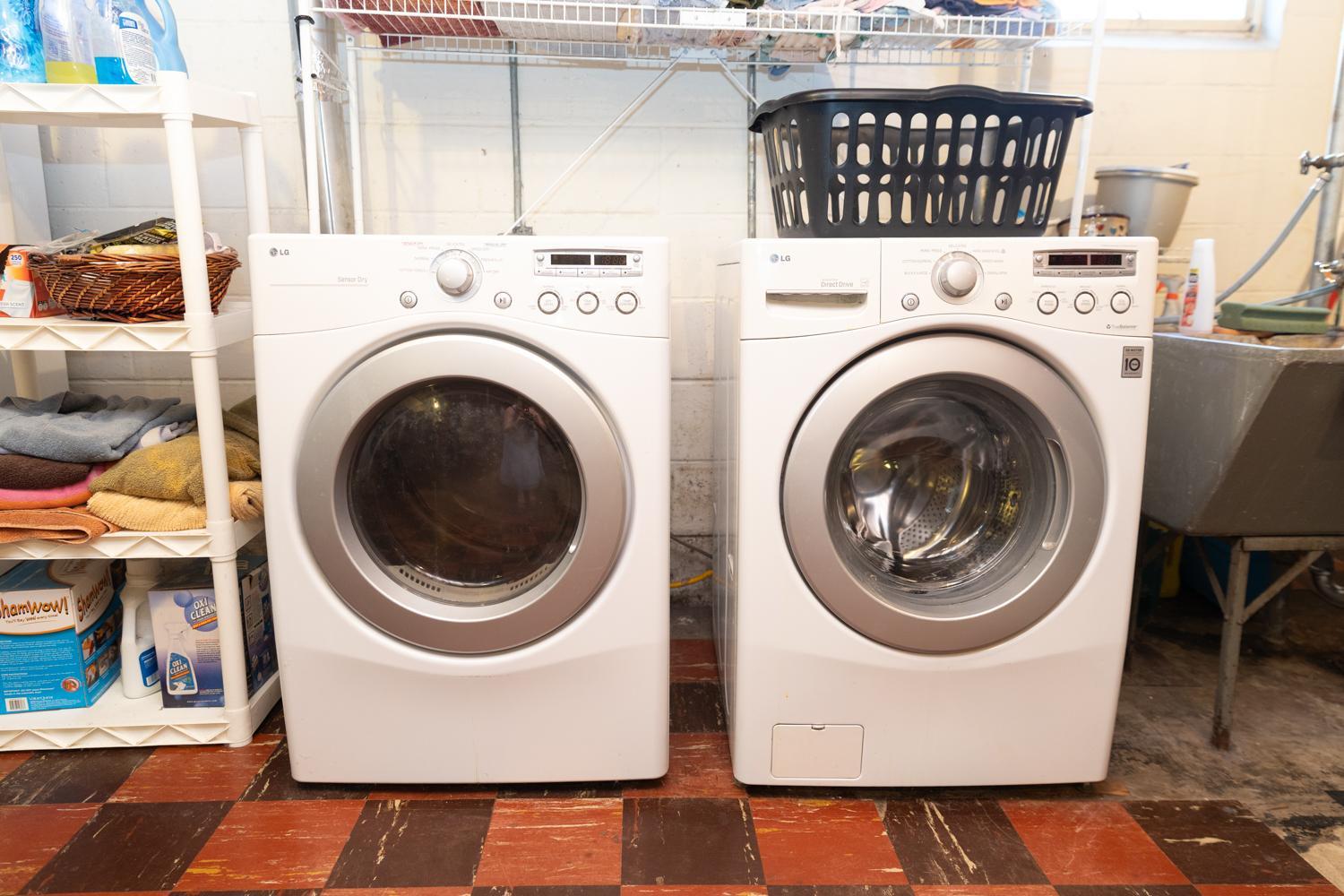 Laundry Area in the Storage/Utility Room