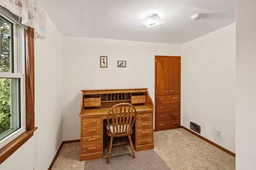 3rd upper bedroom currently used as an office