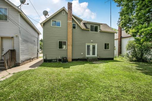 The back yard is great for dogs or kids. Fencing is definitely a possibility.