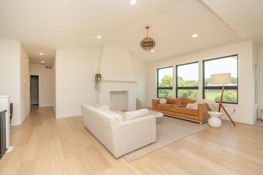 Seamless open-concept living