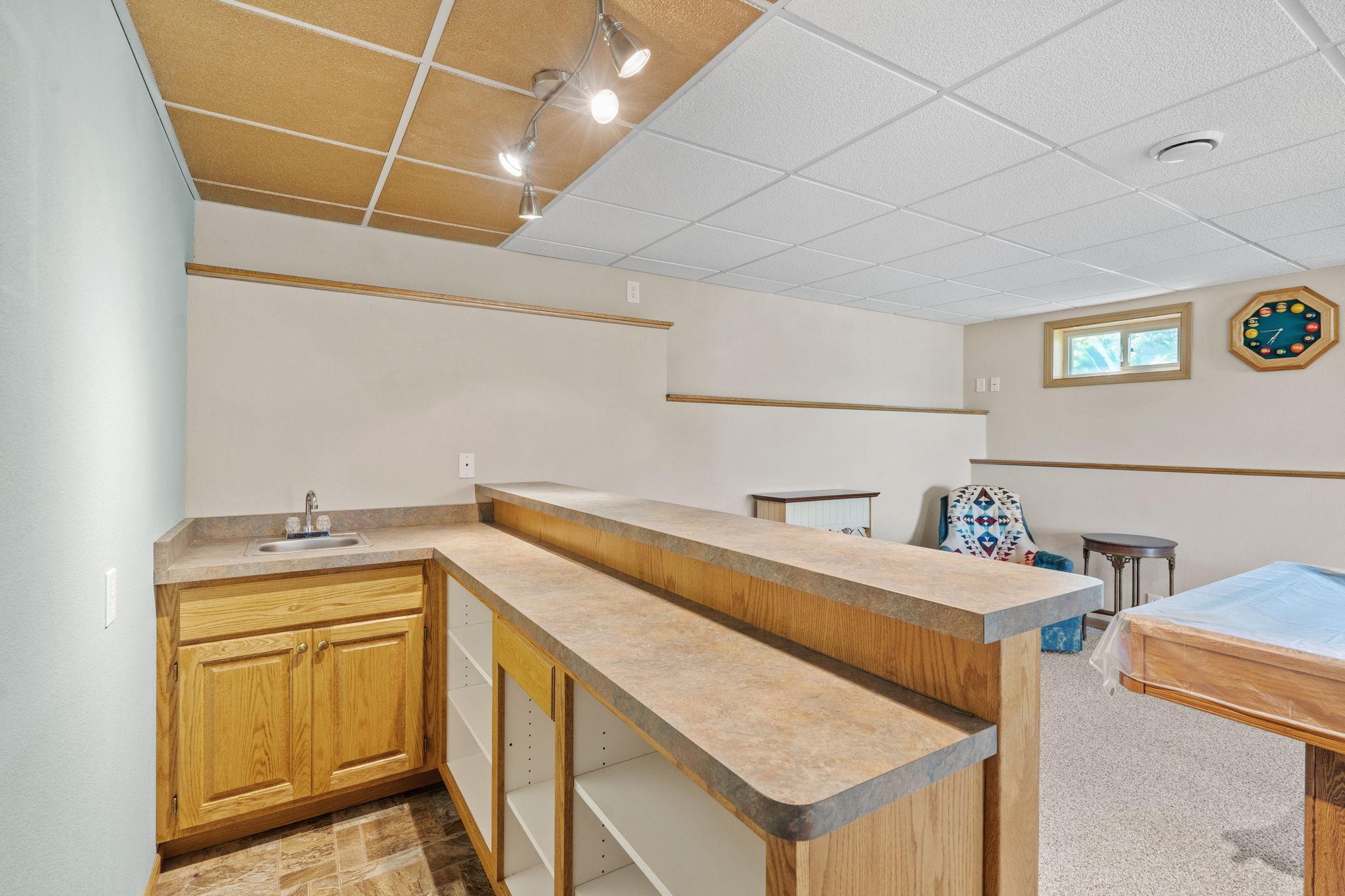 Game Room / Wet/Dry Bar - 24646 548th Avenue, Grove City, MN 56243