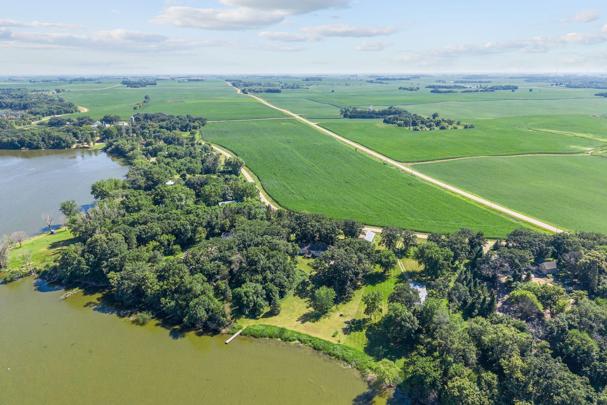 Aerial View - 24646 548th Avenue, Grove City, MN 56243
