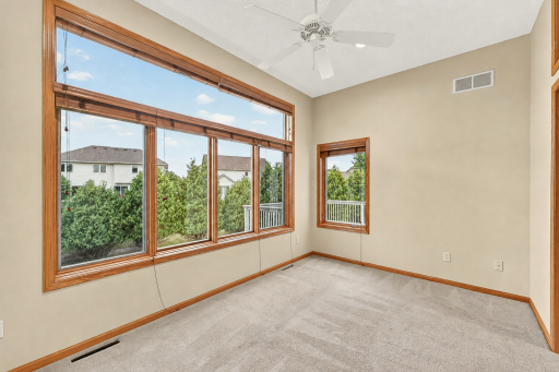 Bright and peaceful sun room.