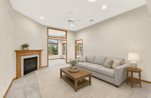 Living room AI staged.