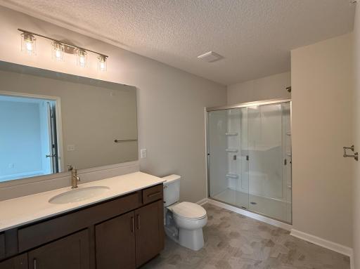 The private owner's bathroom adds convenience to the owner's suite.