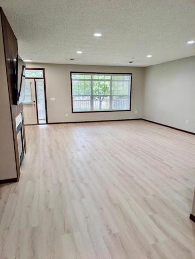 New floors in living room