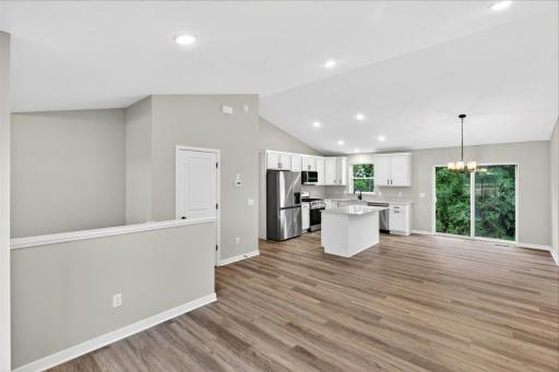 Photo taken of another home with similar plan and finishes.