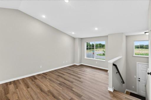 Photo taken of another home with similar plan and finishes.