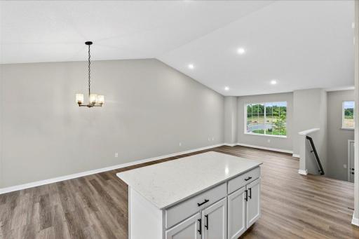 Photo taken of another home with similar plan and finishes.