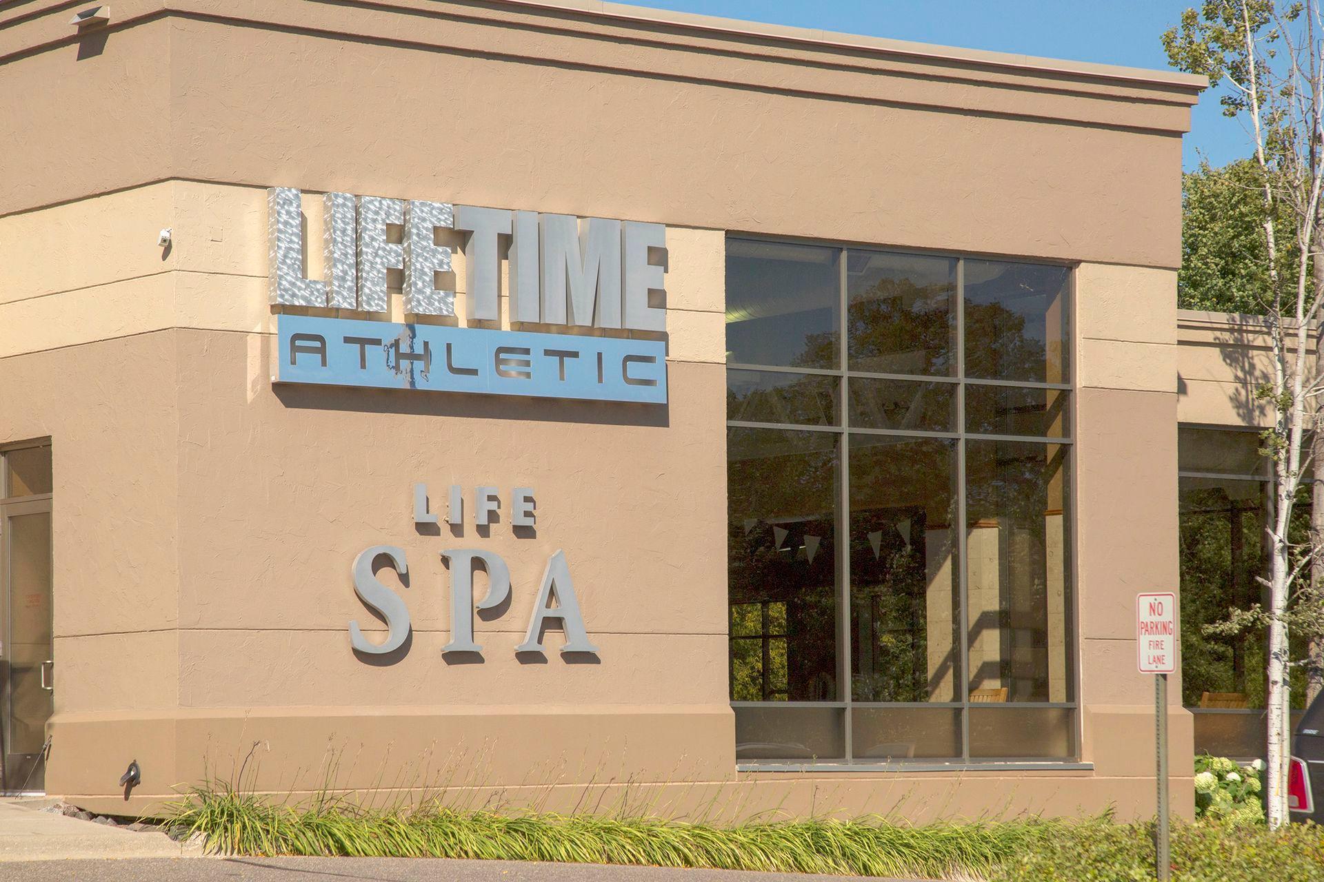 Lifetime fitness is a block away!