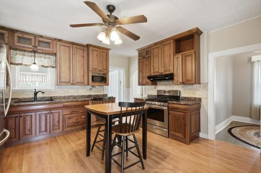 Updated Kitchen with Stainless Steel Appliances