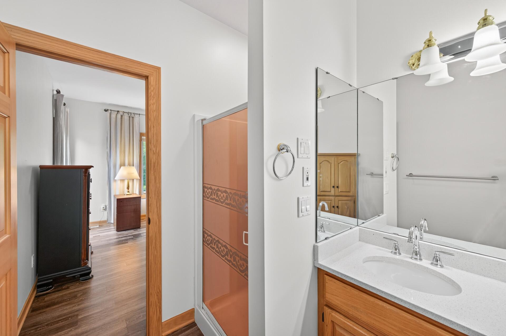 En-suite bathroom.