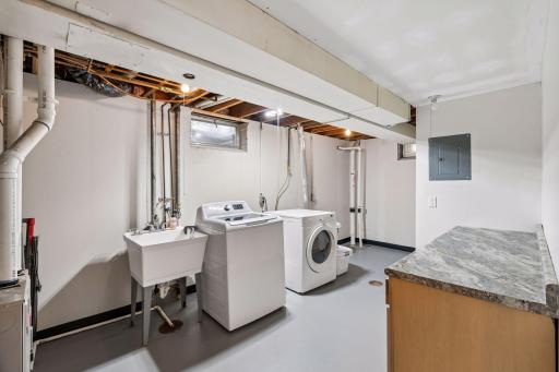 Lower Level Laundry