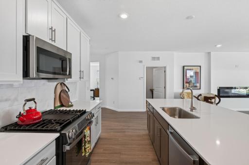 Beautiful kitchen with appliances already installed