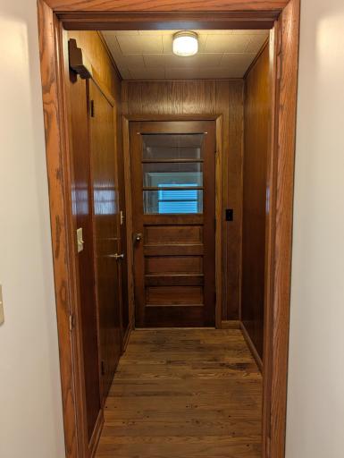 Entry from the garage