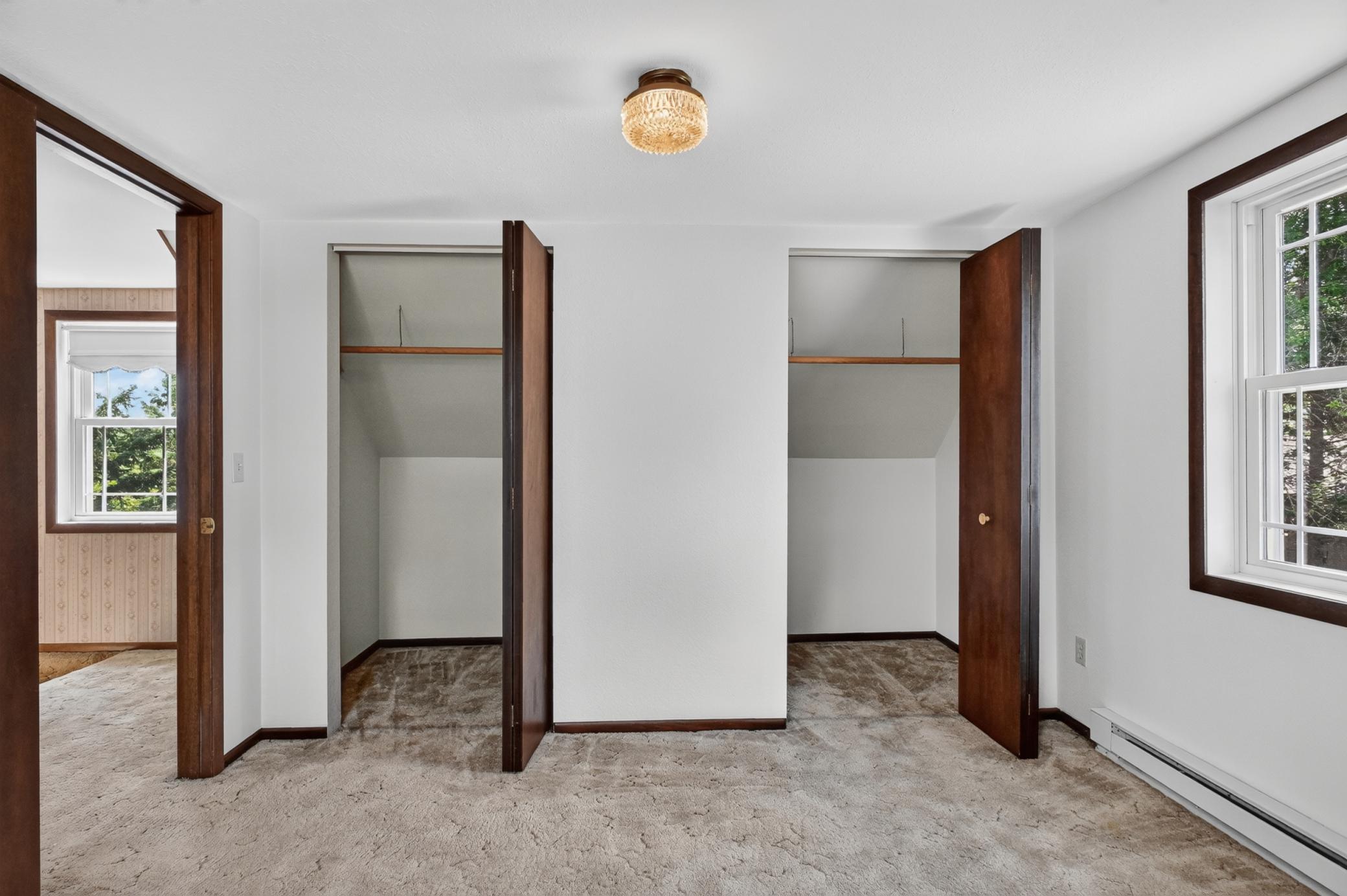 Large Closets in Bedroom 1