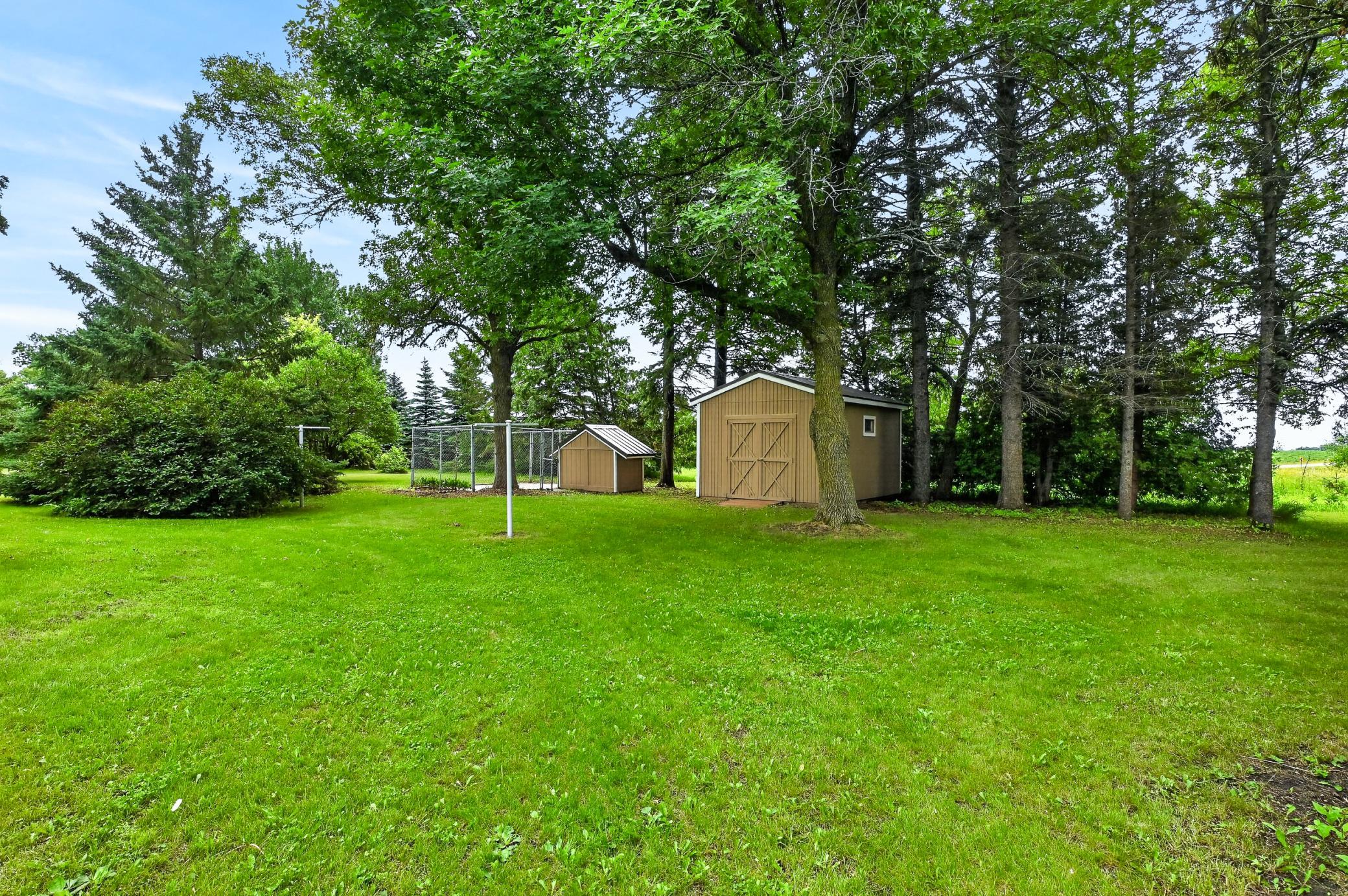 Storage Shed and Dog Kennel
