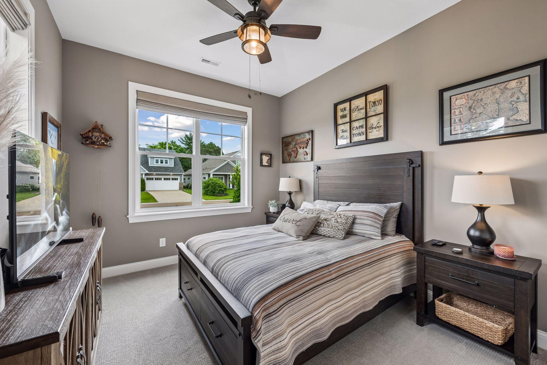 Second bedroom in your home. Very spacious and has natural lighting that highlights the room.