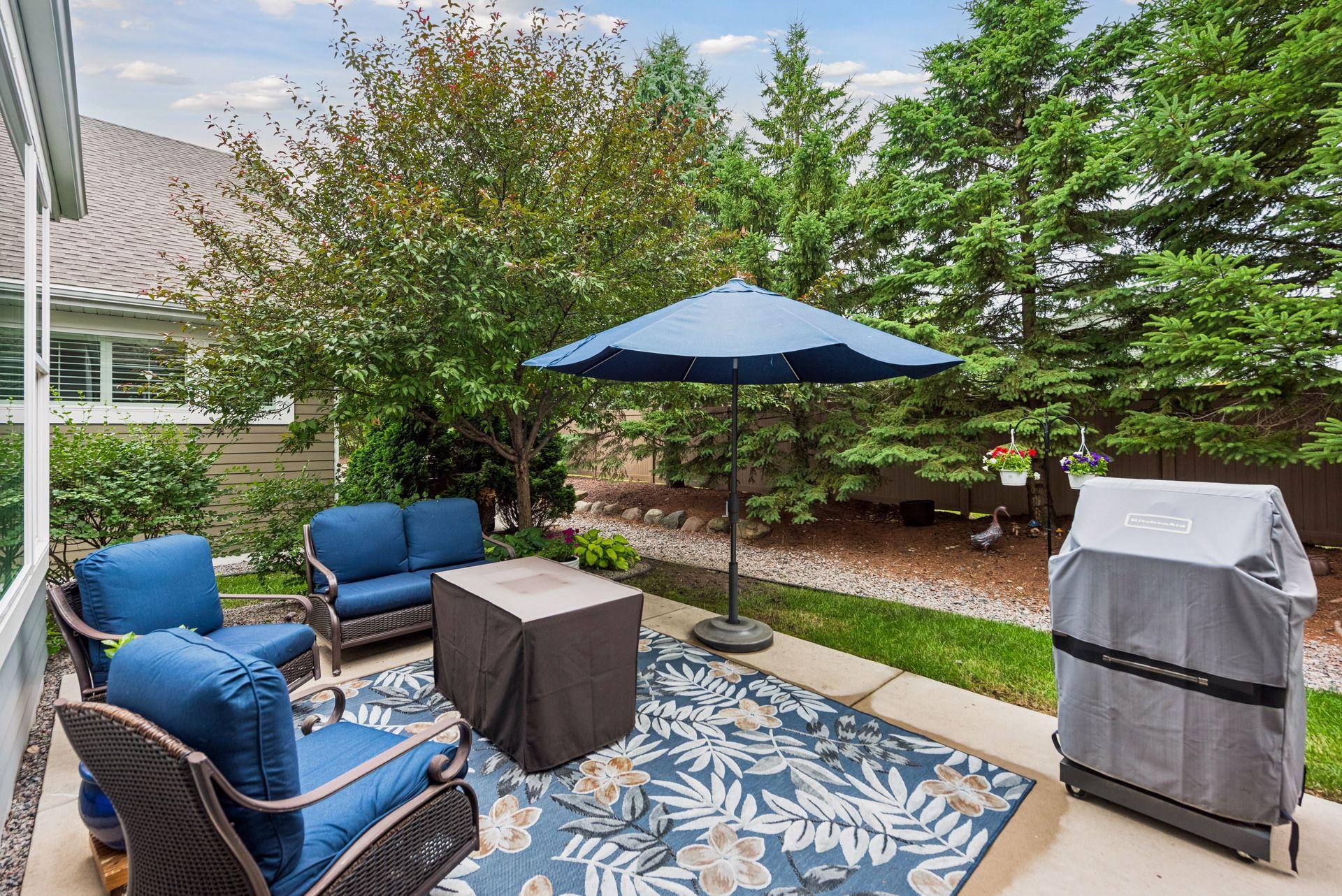 Beautiful backyard views from every angle.
