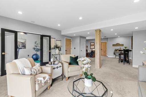 Plenty of space to make it work for whatever fits your needs.