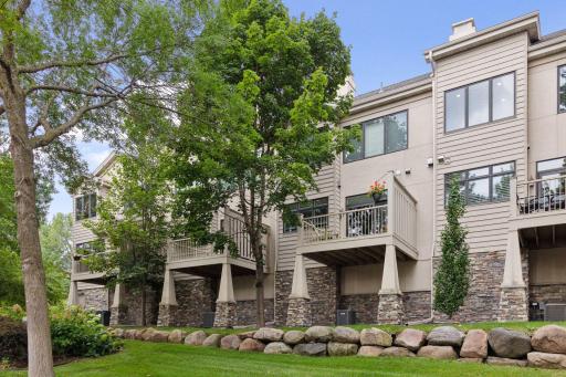 Back side of 519 Willoughby Way W, Minnetonka