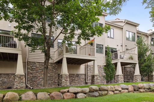 Back side of 519 Willoughby Way W, Minnetonka.
