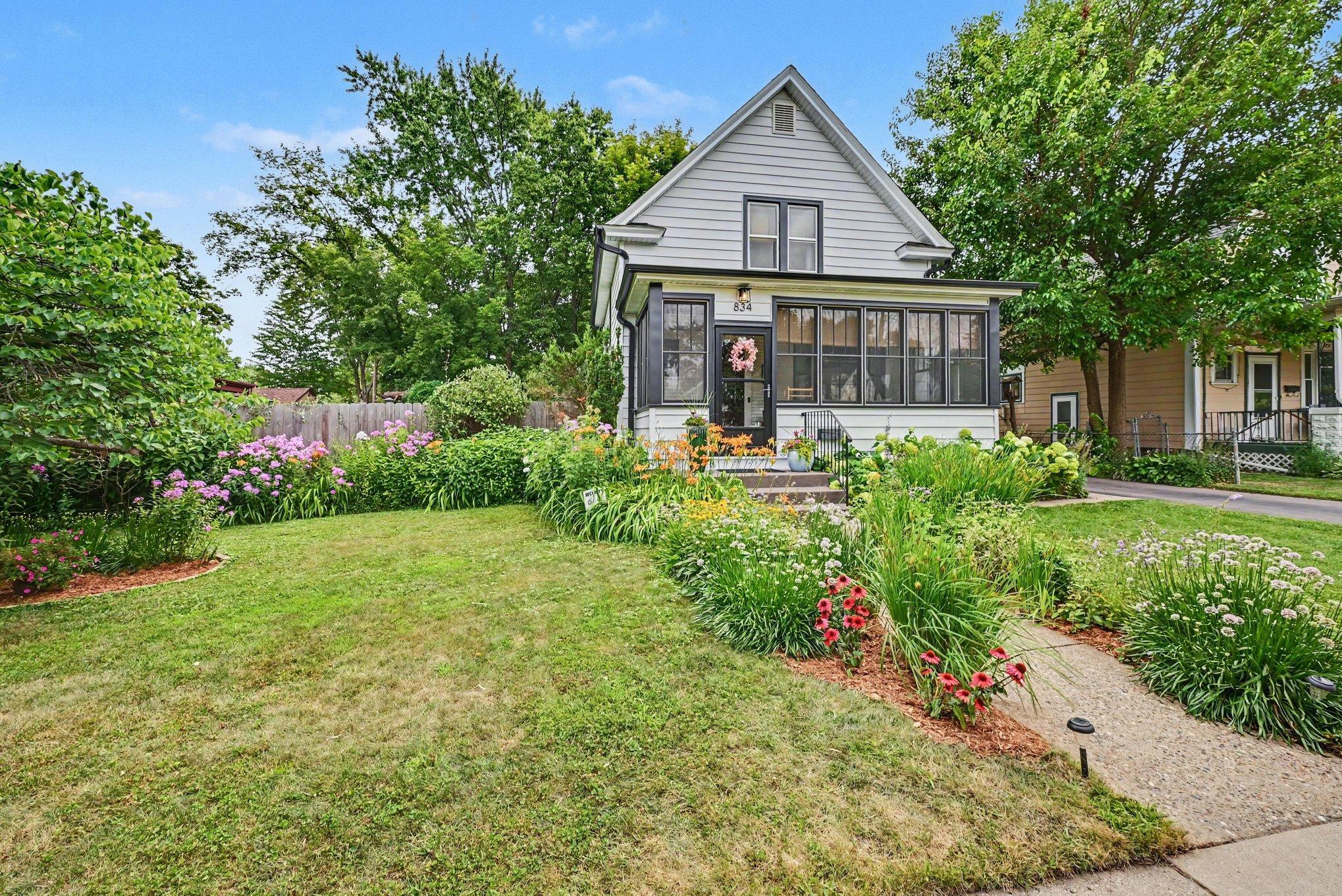 front porch to welcome guests