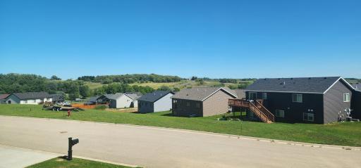 The view from looking out the front window.