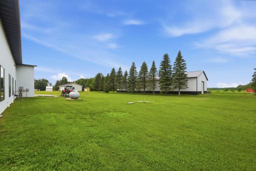60' Ã 100' outbuilding providing exceptional storage for equipment, recreational vehicles, and year-round use