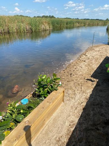 Whether cooling off on a summer afternoon or enjoying the peaceful surroundings, the private river access adds another exceptional amenity to Belle River Lodge.
