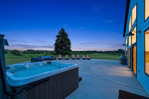 Belle River Lodge Evening stars and the spa await