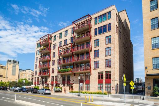 Step inside the award-winning Stone Arch Lofts. This boutique building has only 36 residences.