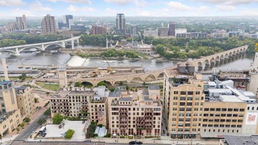 This unique residence offers an exceptional opportunity to experience the best of the Minneapolis riverfront.