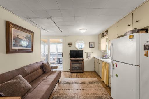 Cozy, open-concept living makes every weekend feel like a getaway. This comfortable space is fully furnished and ready for game nights, morning coffee, or relaxing after a day of boating and fishing on Clear Lake.